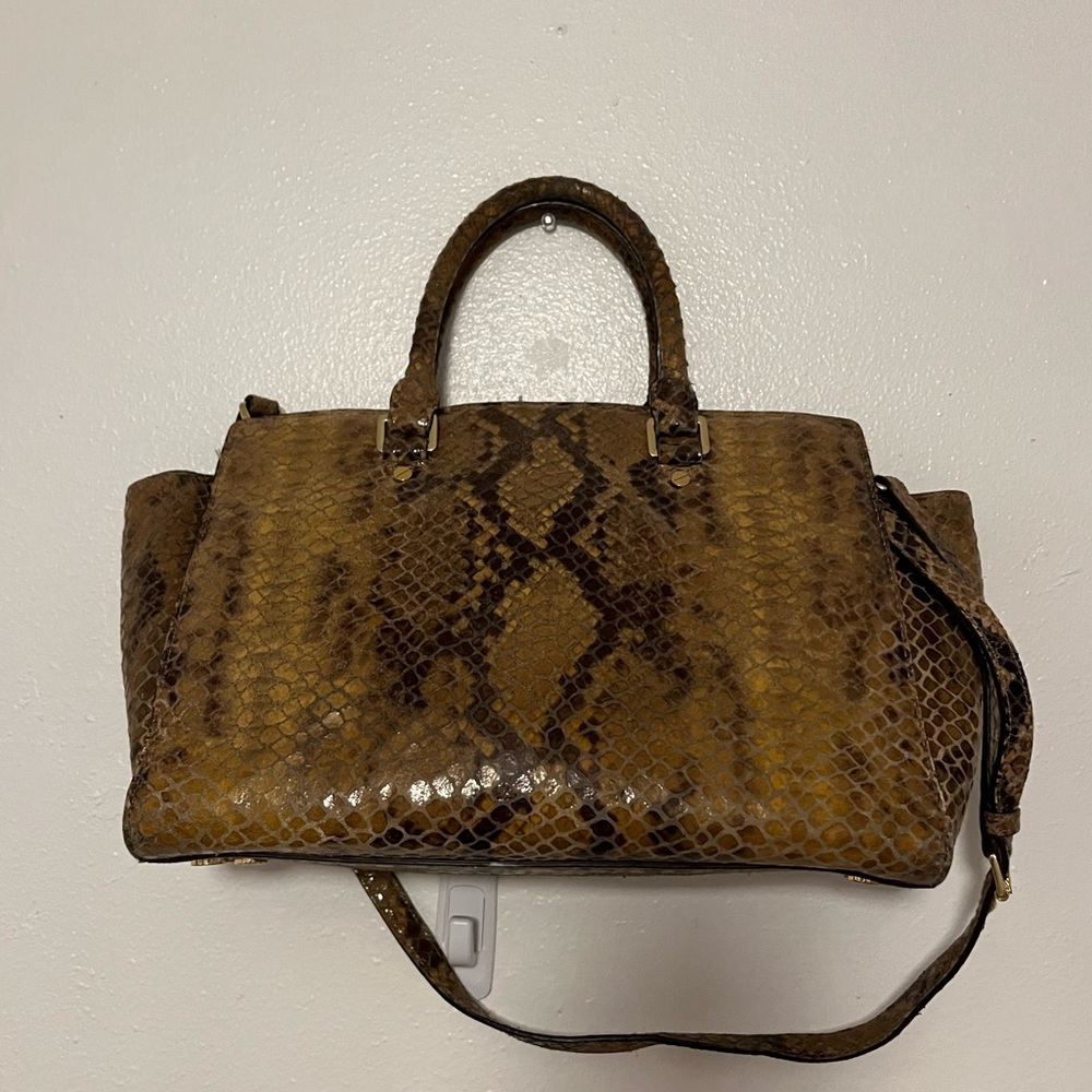 Michael Kors sneak skin handbag in wallet